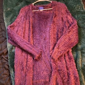 Fuzzy Cardigan